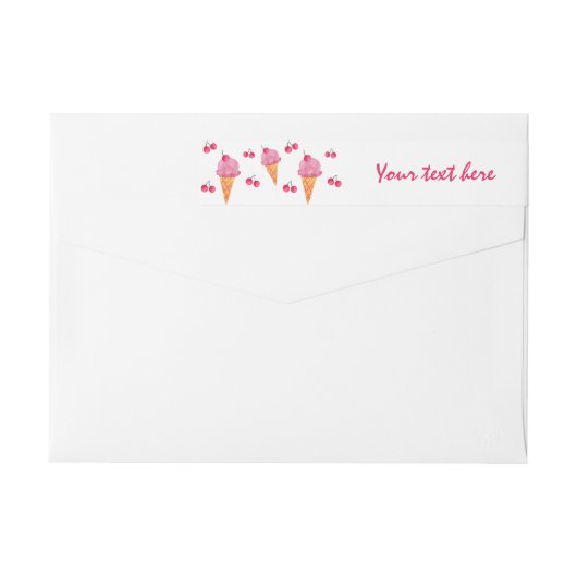 Eis und Kirschen (Rückseite)