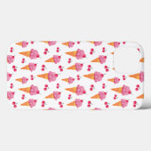 Eis und Kirschen Case-Mate iPhone Hülle (Rückseite (Horizontal))