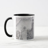 Eis- und Nebenstraßen im Meer von Okhotsk Tasse (Links)