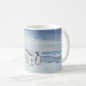 Eis und Schnee | Adelie Penguins Antarktis Kaffeetasse (VorderseiteRechts)
