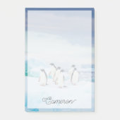 Eis und Schnee | Adelie Penguins Antarktis Post-it Klebezettel (Vorderseite)