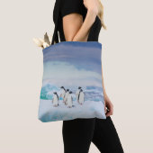 Eis und Schnee | Adelie Penguins Antarktis Tasche (Von Nahem)