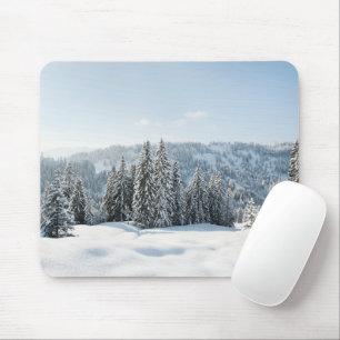 Eis und Schnee   Allgäu Bayern Deutschland Mousepad