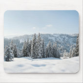 Eis und Schnee | Allgäu Bayern Deutschland Mousepad (Vorne)