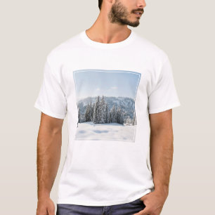 Eis und Schnee   Allgäu Bayern Deutschland T-Shirt