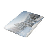 Eis und Schnee | Allgäu Bayern Süddeutschland Badematte (Schrägansicht)