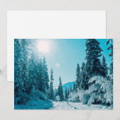 Eis und Schnee | Altai Nature Reserve, Russland Dankeskarte (Vorne/Hinten)