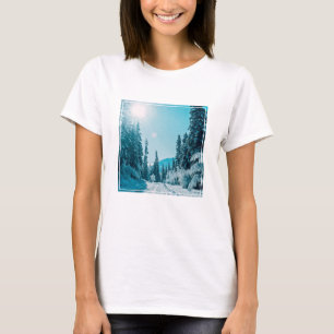 Eis und Schnee   Altai Nature Reserve, Russland T-Shirt
