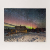 Eis und Schnee | Aurora Polaris Murmansk, Island Puzzle (Horizontal)