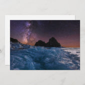 Eis und Schnee | Baikalsee, Sibirien, Russland Dankeskarte (Vorne/Hinten)