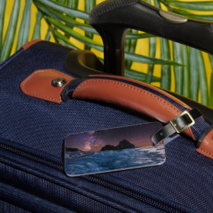 Eis und Schnee   Baikalsee, Sibirien, Russland Gepäckanhänger