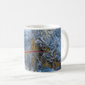 Eis und Schnee | Bernina Express, Schweiz Kaffeetasse (VorderseiteRechts)