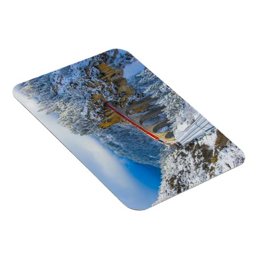 Eis und Schnee | Bernina Express, Schweiz Magnet (Rechte Seite)