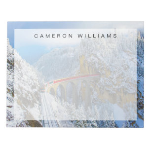 Eis und Schnee   Bernina Express, Schweiz Notizblock