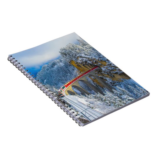 Eis und Schnee | Bernina Express, Schweiz Notizblock (Rechte Seite)