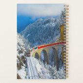 Eis und Schnee | Bernina Express, Schweiz Planer (Rückseite)