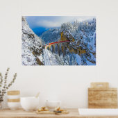 Eis und Schnee | Bernina Express, Schweiz Poster (Küche)