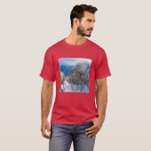 Eis und Schnee | Bernina Express, Schweiz T-Shirt (Vorne ganz)