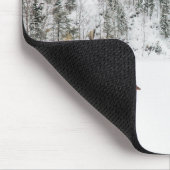 Eis und Schnee | Deh in Snow Quebec, Kanada Mousepad (Ecke)