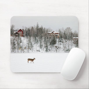 Eis und Schnee   Deh in Snow Quebec, Kanada Mousepad