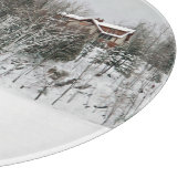 Eis und Schnee | Deh in Snow Quebec, Kanada Schneidebrett (Ecke)