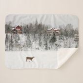 Eis und Schnee | Deh in Snow Quebec, Kanada Sherpadecke (Vorderseite (Horizontal))