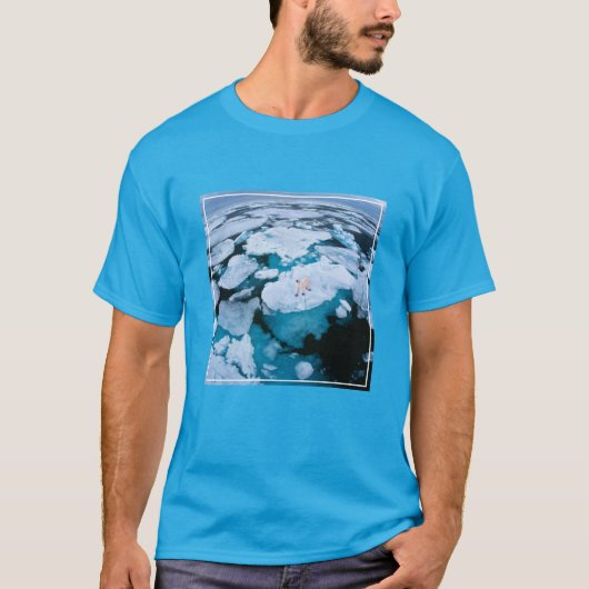 Eis und Schnee | Eisbär, arktischer Ozean, Svalbar T-Shirt (Vorderseite)