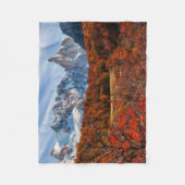 Eis und Schnee | El Chalten, Argentinien Patagonia Fleecedecke (Vorderseite)