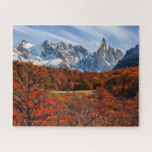 Eis und Schnee   El Chalten, Argentinien Patagonia Puzzle