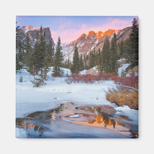 Eis und Schnee | Estes Park, Colorado Magnet (Vorne)