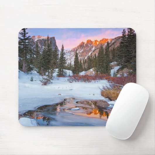 Eis und Schnee | Estes Park, Colorado Mousepad (Mit Mouse)