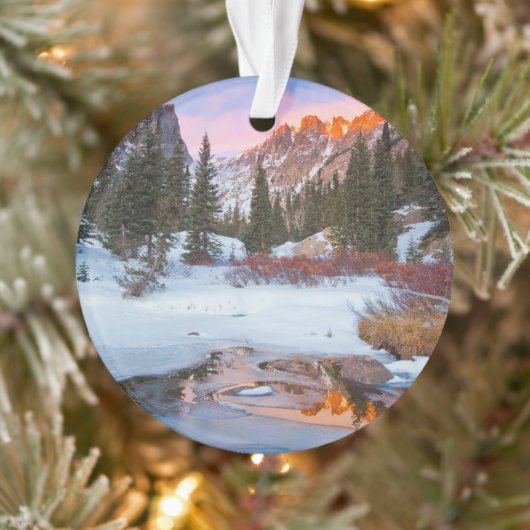 Eis und Schnee | Estes Park, Colorado Ornament (Baum)