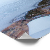 Eis und Schnee | Estes Park, Colorado Poster (Ecke)