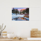 Eis und Schnee | Estes Park, Colorado Poster (Küche)