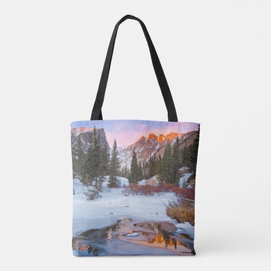 Eis und Schnee | Estes Park, Colorado Tasche (Rückseite)