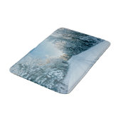 Eis und Schnee | Frozen Winter Road Russland, Sibi Badematte (Schrägansicht)