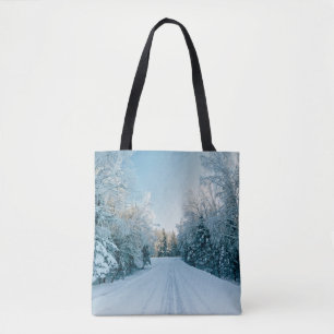 Eis und Schnee Frozen Winter Road Russland, Sibi Tasche