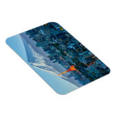 Eis und Schnee | Fuji & Tokyo Skyline Magnet (Rechte Seite)