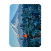 Eis und Schnee | Fuji & Tokyo Skyline Magnet (Vertikal)
