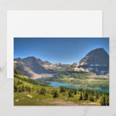 Eis und Schnee | Glacier National Park, Montana Dankeskarte (Vorne/Hinten)