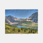 Eis und Schnee | Glacier National Park, Montana Fleecedecke (Vorderseite (Horizontal))
