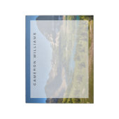 Eis und Schnee | Glacier National Park, Montana Notizblock (Rotiert)