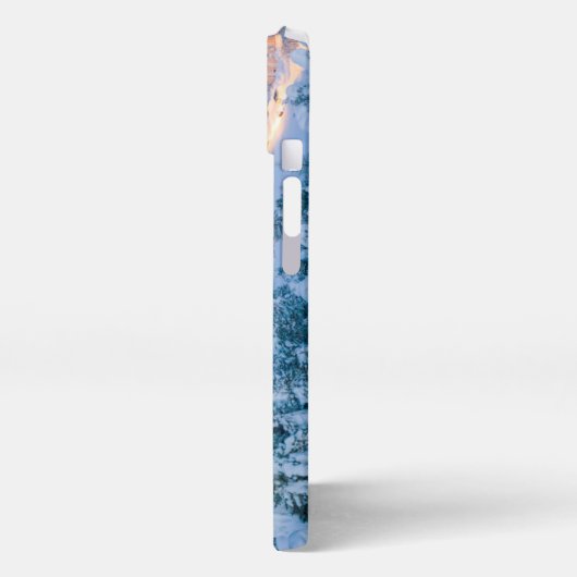 Eis und Schnee | Graubunden, Engadin, Schweiz iPhone Hülle (Linke Seite)