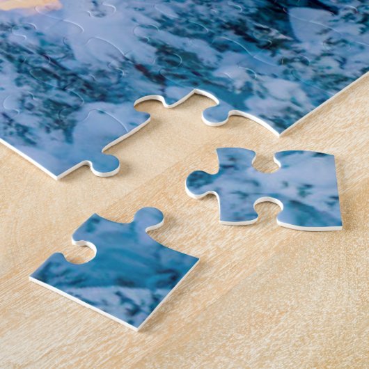 Eis und Schnee | Graubunden, Engadin, Schweiz Puzzle (Seite)