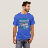 Eis und Schnee | Graubunden, Engadin, Schweiz T-Shirt (Vorne ganz)