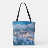 Eis und Schnee | Graubunden, Engadin, Schweiz Tasche (Rückseite)