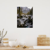 Eis und Schnee | Jasper National Park Alberta, Kan Poster (Küche)