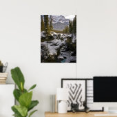 Eis und Schnee | Jasper National Park Alberta, Kan Poster (Heimbüro)