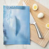 Eis und Schnee | Jokulsarlon Lagoon, Island Geschirrtuch (Viertel Falte)