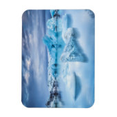 Eis und Schnee | Jokulsarlon Lagoon, Island Magnet (Vertikal)
